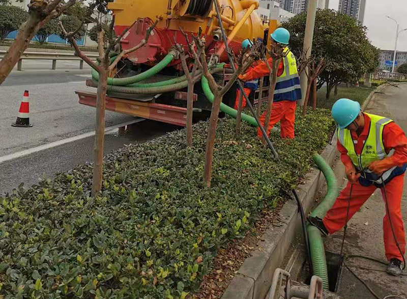 徽县市政管道清淤